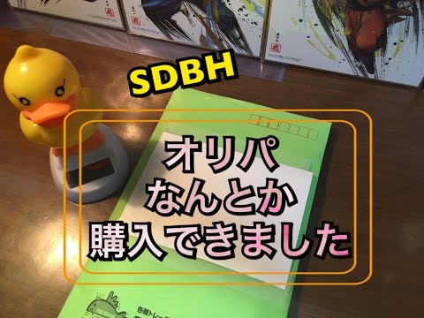 【SDBH】SDBH人気オリパ購入できました！