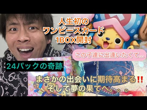 【ワンピースカード開封】チョッパーに会いたくて…まさかこの子にも会えるなんて