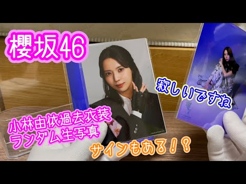 櫻坂46生写真開封（小林由依過去衣装）