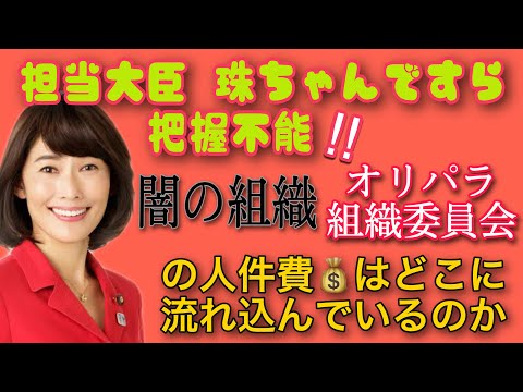 担当大臣・珠ちゃんですら把握不能！闇の組織・オリパラ組織委員会の人件費はどこに流れ込んでいるのか、その構造問題に迫る