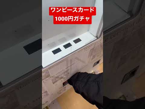 ワンピースカード1000円ガチャ　     カード 開封