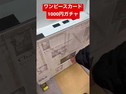 ワンピースカード1000円ガチャ　     カード 開封