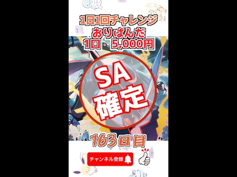 【ポケカオリパ】SA確定おりぱんだ！「163日目」