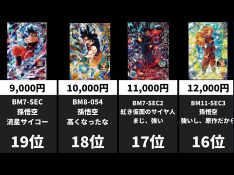 ［SDBH］当たり画像に入ってたら絶対このオリパ買う！カードランキング20