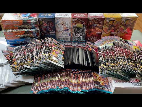 爆量ポケカ・ワンピースパック&オリパ開封したら大当たりは出るのか？【ポケモンカード／ポケモン】