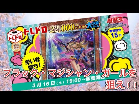 【遊戯王】高額トレドロくじでブラマジガールの新規イラスト25thを狙う！